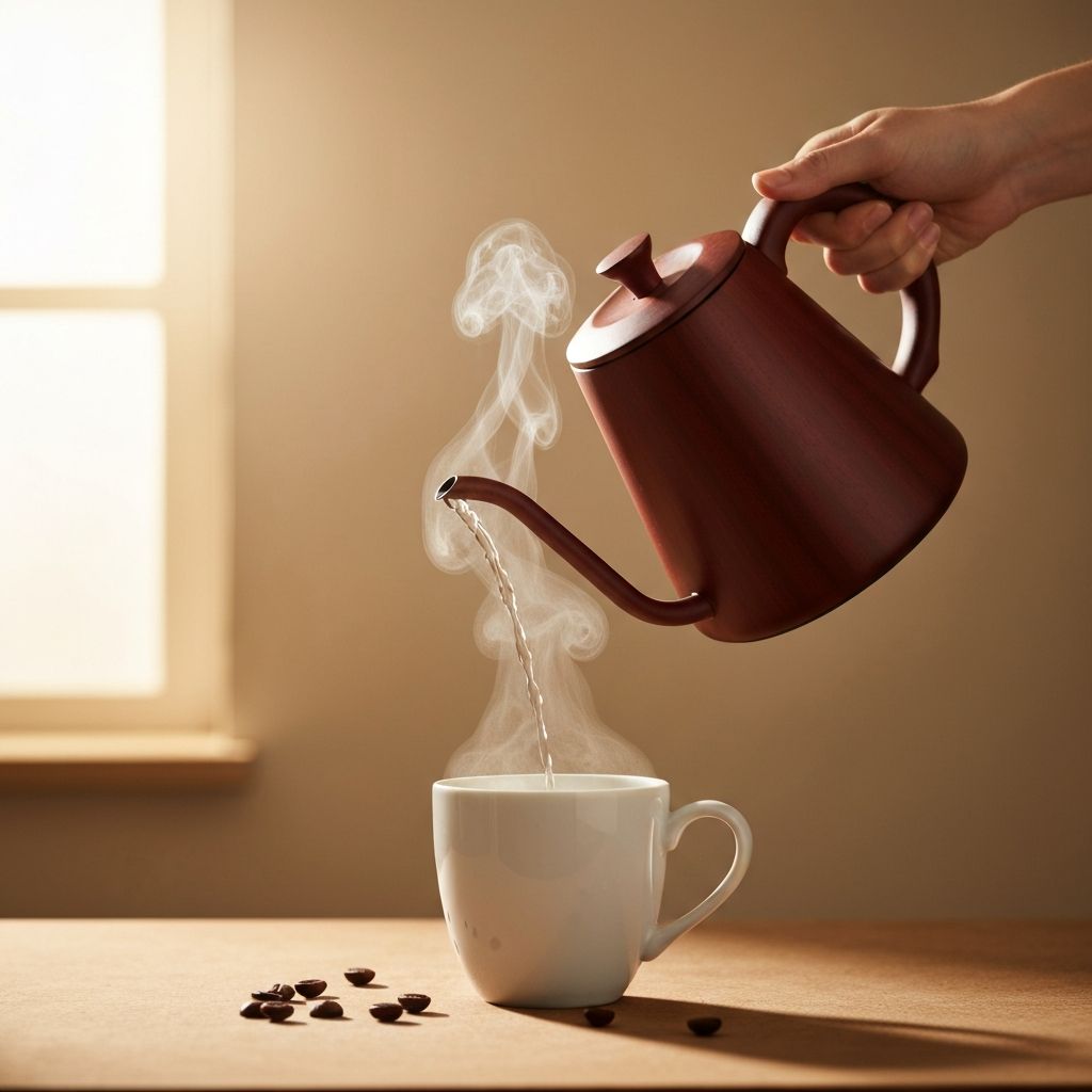 Precision gooseneck kettle